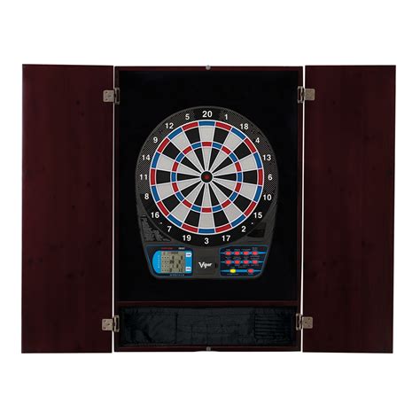 viper metropolitan steel dartboard and cabinet combo|Viper Metropolitan Mahogany Dartboard Cabinet.